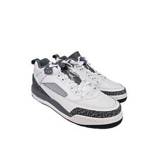 Jordan Spizike Low Big Kids' Athletic Shoes FQ3950-102 White Grey Size 6Y